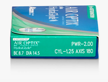Air optix hydraglyde (astigmatismo)